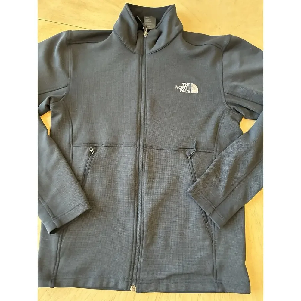 The North Face Black Charcoal Fleece Full-Zip Jacket Gorpcore Outdoor Men S